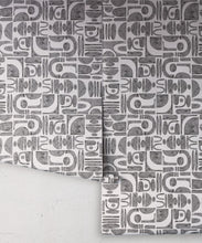 Load image into Gallery viewer, Formes Trios Wallpaper • Charcoal White • Rolls