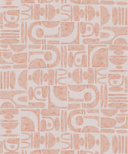 Load image into Gallery viewer, Formes Trios Wallpaper • Salmon Light Beige • Swatch