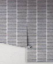 Load image into Gallery viewer, Lignes Wallpaper • Midnight White • Rolls