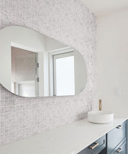 Load image into Gallery viewer, Lignes Deux Wallpaper • Charcoal Light Beige • Insitu