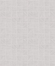 Load image into Gallery viewer, Lignes Deux Wallpaper • Grey White • Swatch