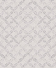 Load image into Gallery viewer, Petales Deux Wallpaper • Grey White • Swatch