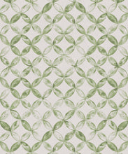 Load image into Gallery viewer, Petales Deux Wallpaper • Sage White • Swatch