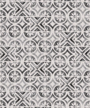 Load image into Gallery viewer, Petales Trois Wallpaper • Charcoal White • Swatch