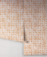 Load image into Gallery viewer, Lignes Deux Wallpaper • Sienna White • Rolls