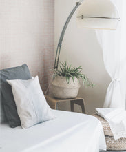 Load image into Gallery viewer, Tuile Wallpaper • Salmon White • Insitu