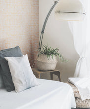 Load image into Gallery viewer, Tuile Wallpaper • Sienna Light Beige • Insitu