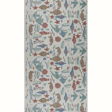 Load image into Gallery viewer, St Tropez Grasscloth Wallpaper by Peter Dunham - Sky on Indigo