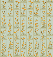 Load image into Gallery viewer, Sunflower Vignette Grasscloth Wallpaper by Peter Dunham