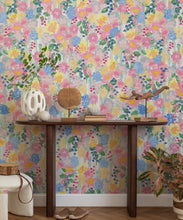 Load image into Gallery viewer, Tea Room Mural | Tender Brushstrokes Collection | Tiff Manuell | Insitu