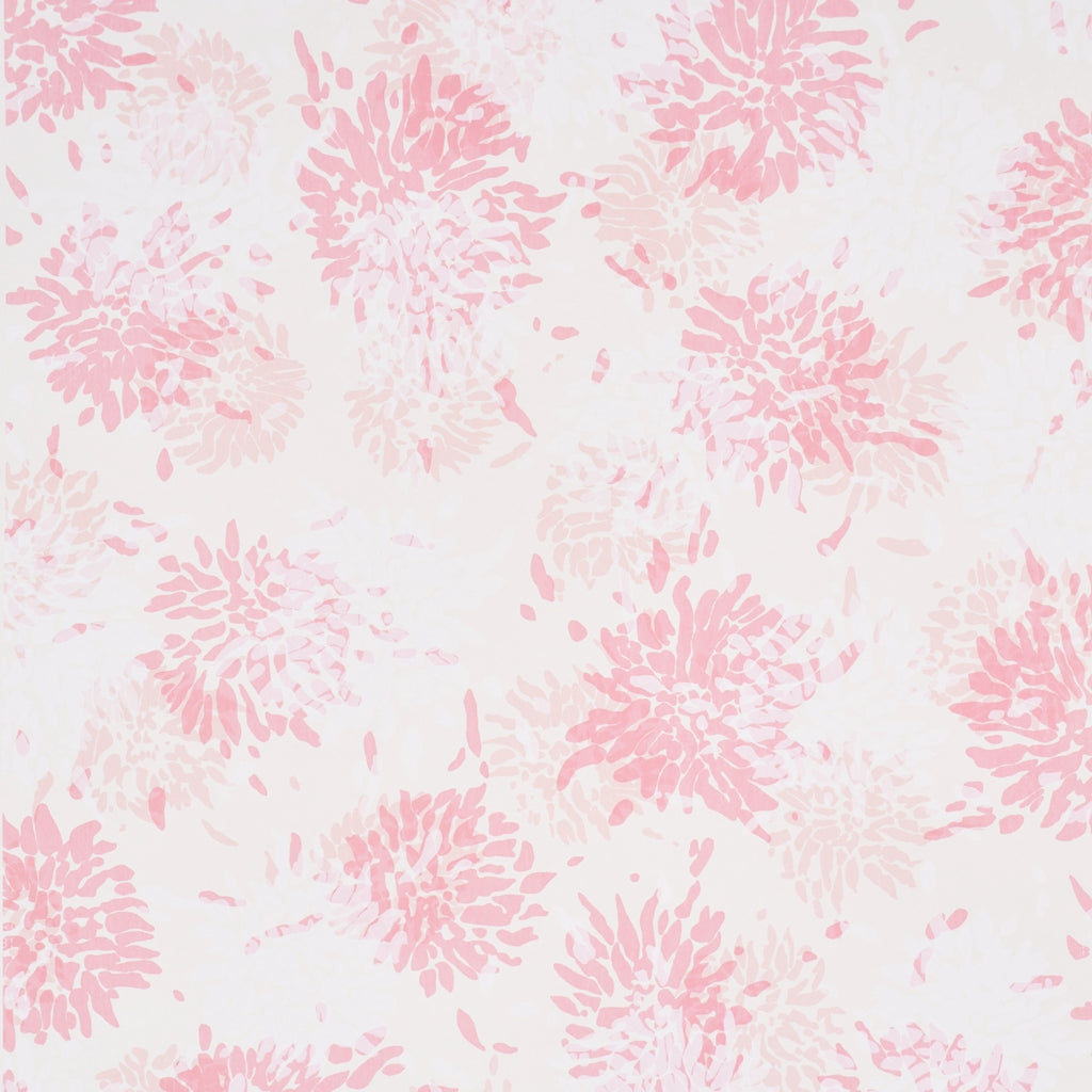 Chrysanthemum By Tillett Wallpaper - Pinky