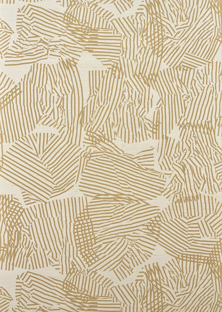 Peninsule wallpaper in JUTE