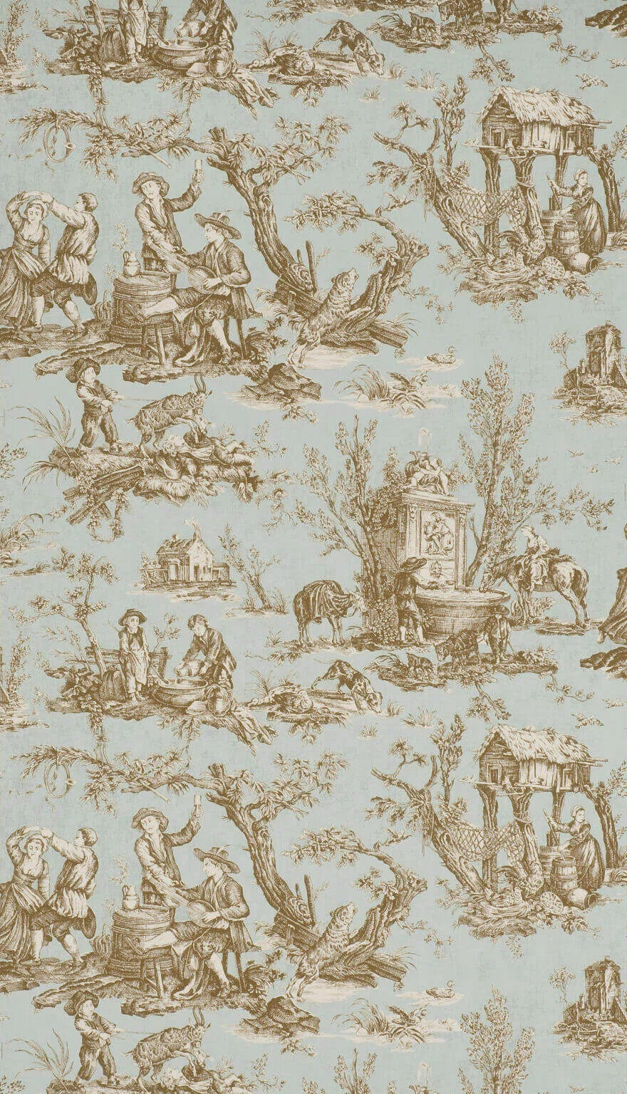 Coutances wallpaper in Aquamist