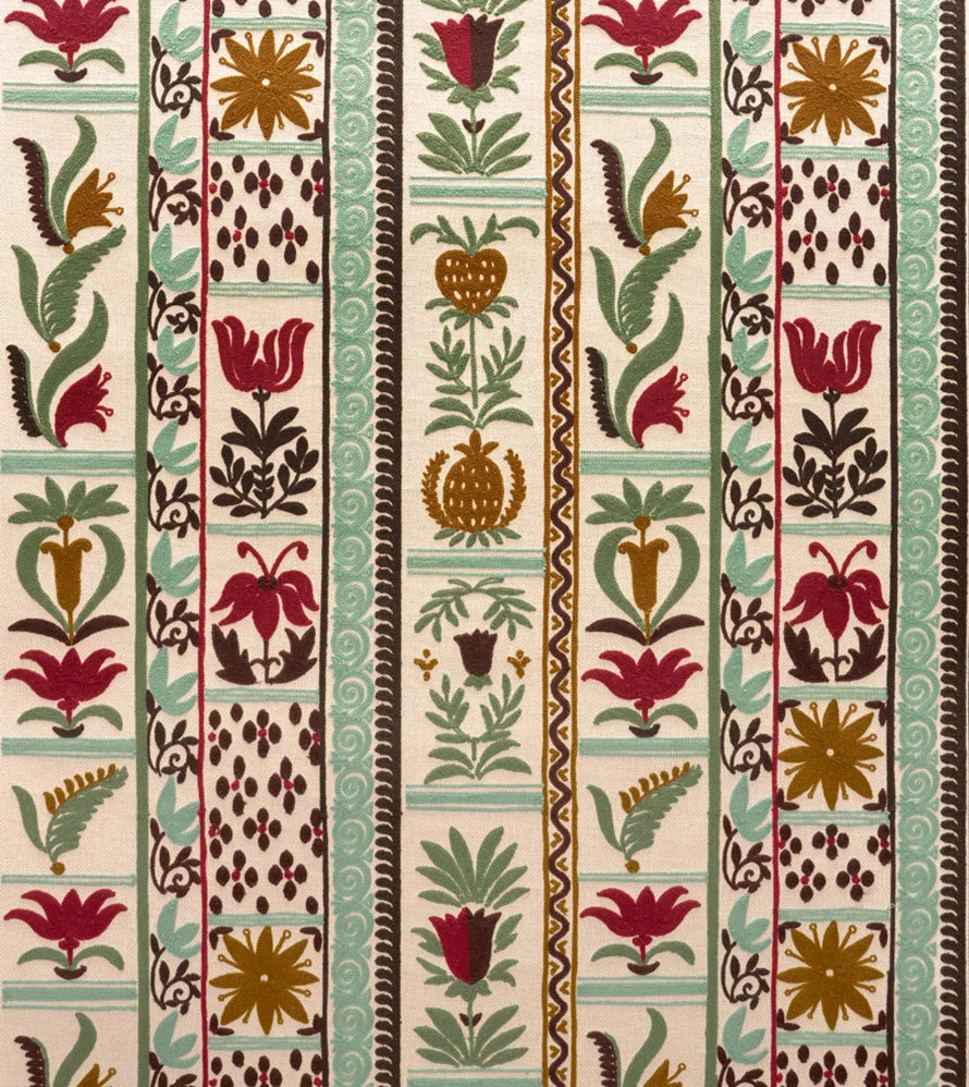 Fleurs de lumiere wallpaper in LAGON