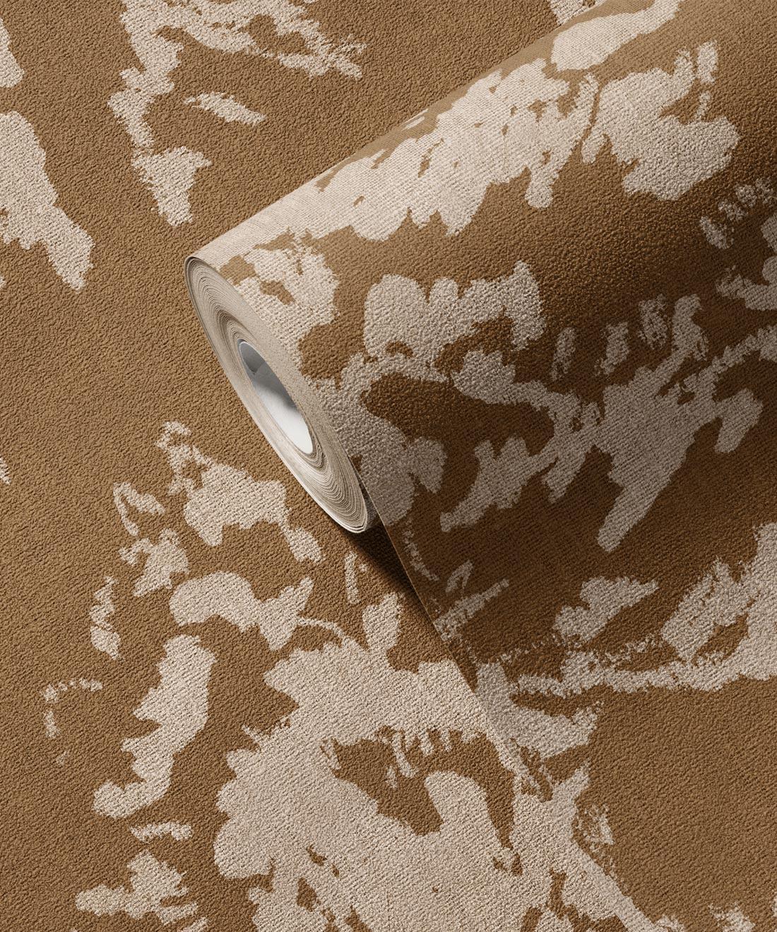 Alpine Vinyl Wallpaper - Colourway: Umber - Swatch