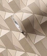 Load image into Gallery viewer, Cairn Vinyl Wallpaper - Colourway: Oat - Swatch