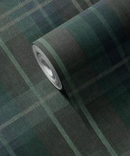 Load image into Gallery viewer, Highland Vinyl Wallpaper - Colourway: Loch - Swatch
