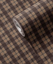 Load image into Gallery viewer, Timber Vinyl Wallpaper - Colourway: Walnut - Swatch