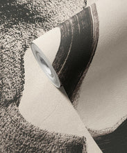 Load image into Gallery viewer, Zephyr Vinyl Wallpaper - Colourway: Charcoal - Swatch