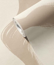 Load image into Gallery viewer, Zephyr Vinyl Wallpaper - Colourway: Oat - Swatch