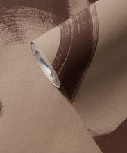 Load image into Gallery viewer, Zephyr Vinyl Wallpaper - Colourway: Walnut - Swatch