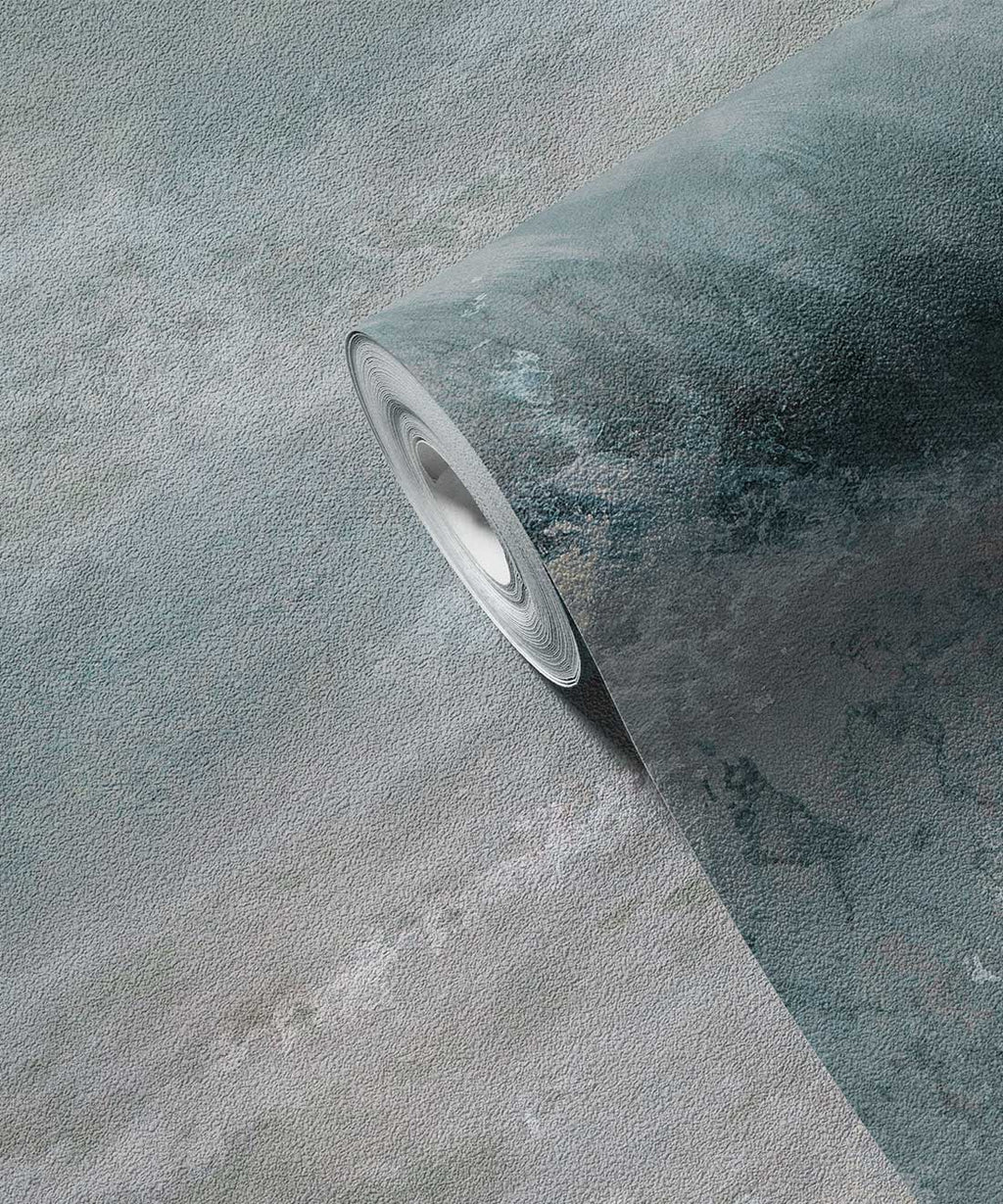 Swell Vinyl Mural - Colourway: Atlantic - Swatch