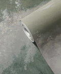 Swell Vinyl Mural - Colourway: Sea Glass - Swatch