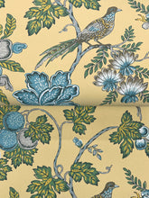 Load image into Gallery viewer, Parterre Wallpaper - Saffron wallpaper detail