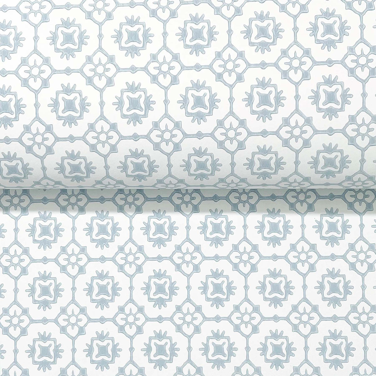 Priti Wallpaper - Blue wallpaper detail