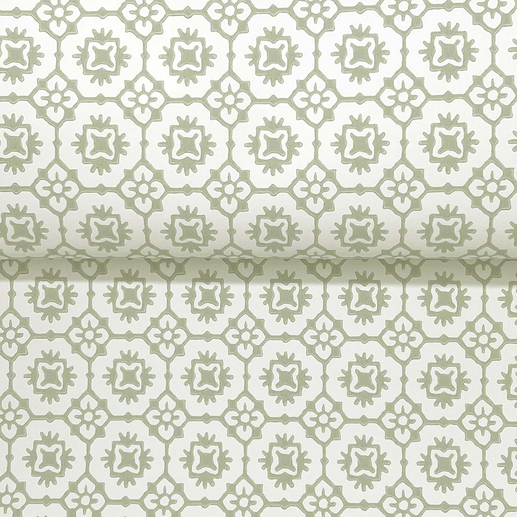 Priti Wallpaper - Sage wallpaper detail
