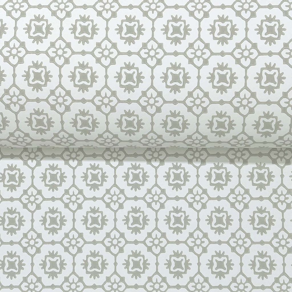 Priti Wallpaper - Grey wallpaper detail