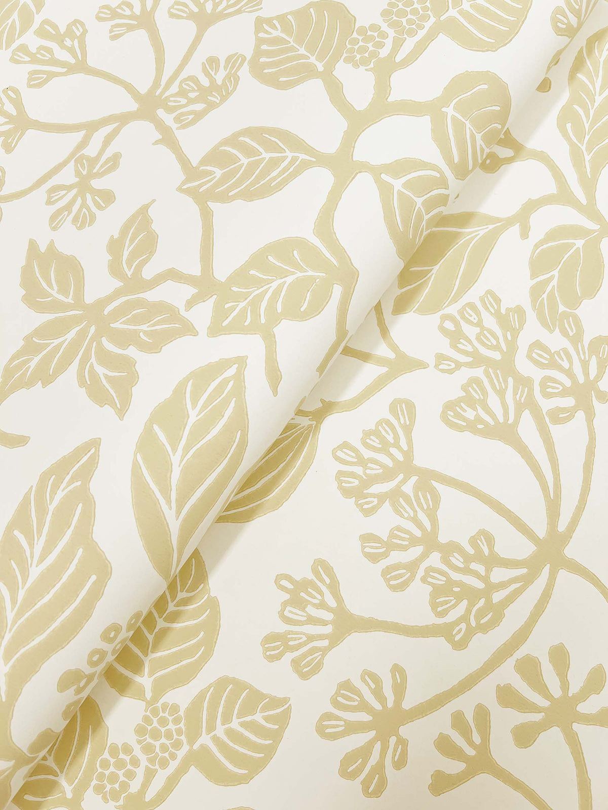 Rowen Wallpaper - Saffron wallpaper detail
