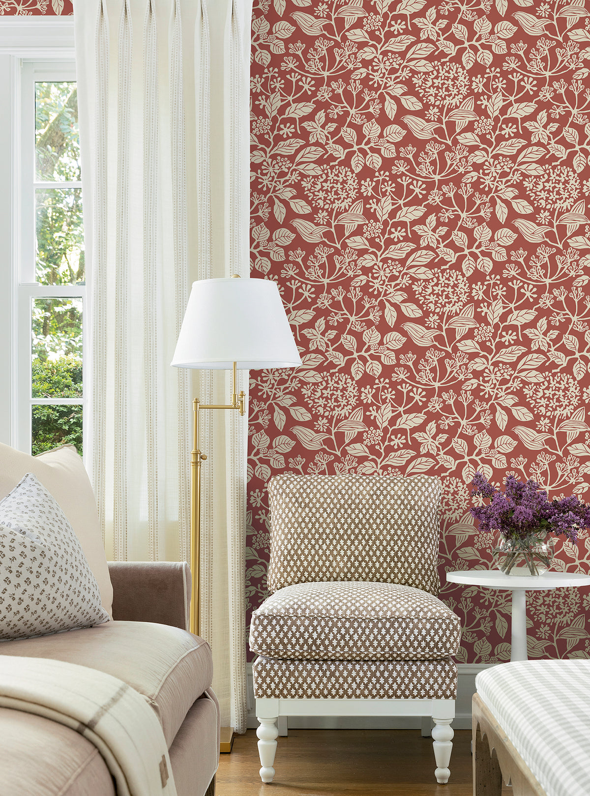 Rowen Wallpaper lifestyle room setting