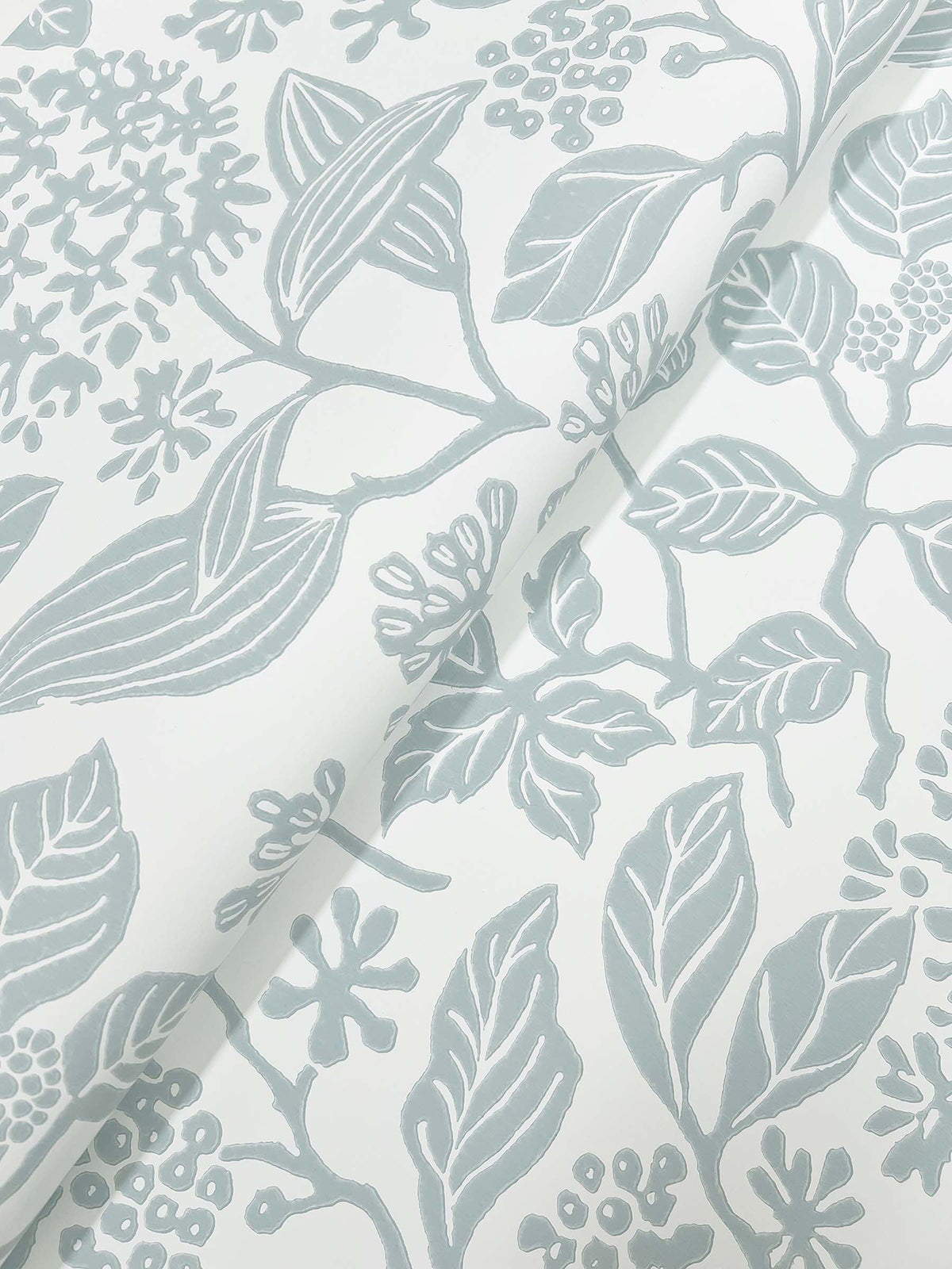 Rowen Wallpaper - Pale Blue wallpaper detail