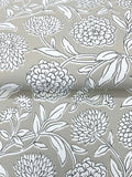 Chatsworth Garden Wallpaper - Taupe wallpaper detail