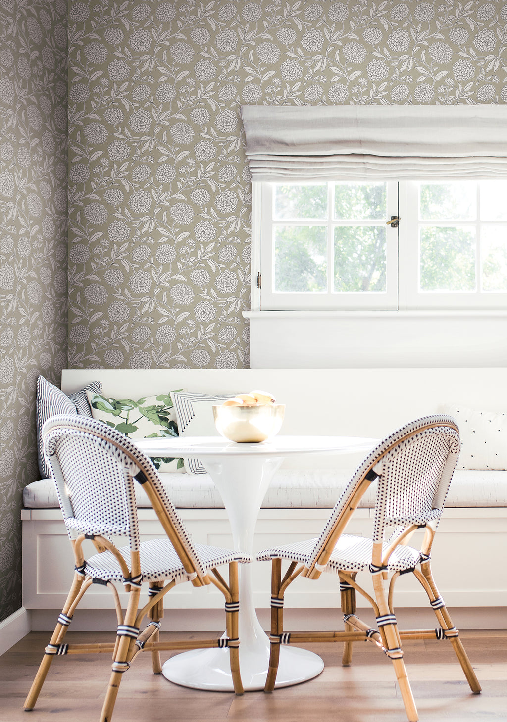Chatsworth Garden Wallpaper lifestyle room setting