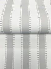 Load image into Gallery viewer, Tilford Wallpaper - Grey &amp; White wallpaper detail