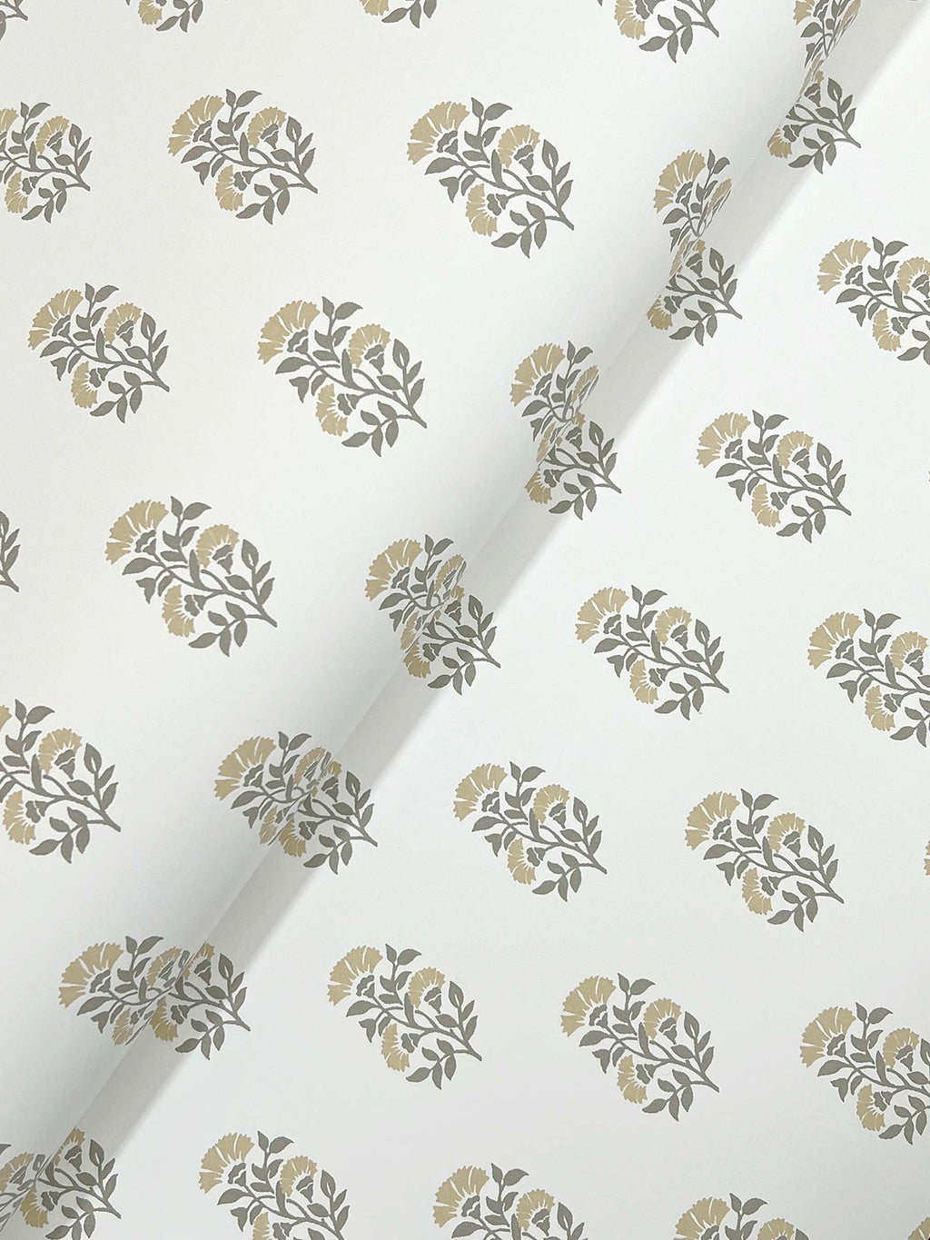 Sylvie Wallpaper - Beige & Taupe wallpaper detail
