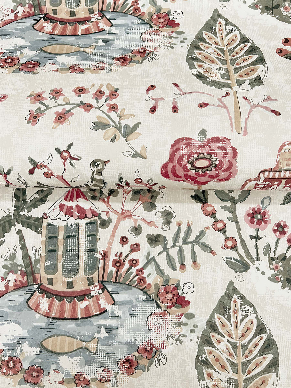 Parc Wallpaper - Mulberry wallpaper detail