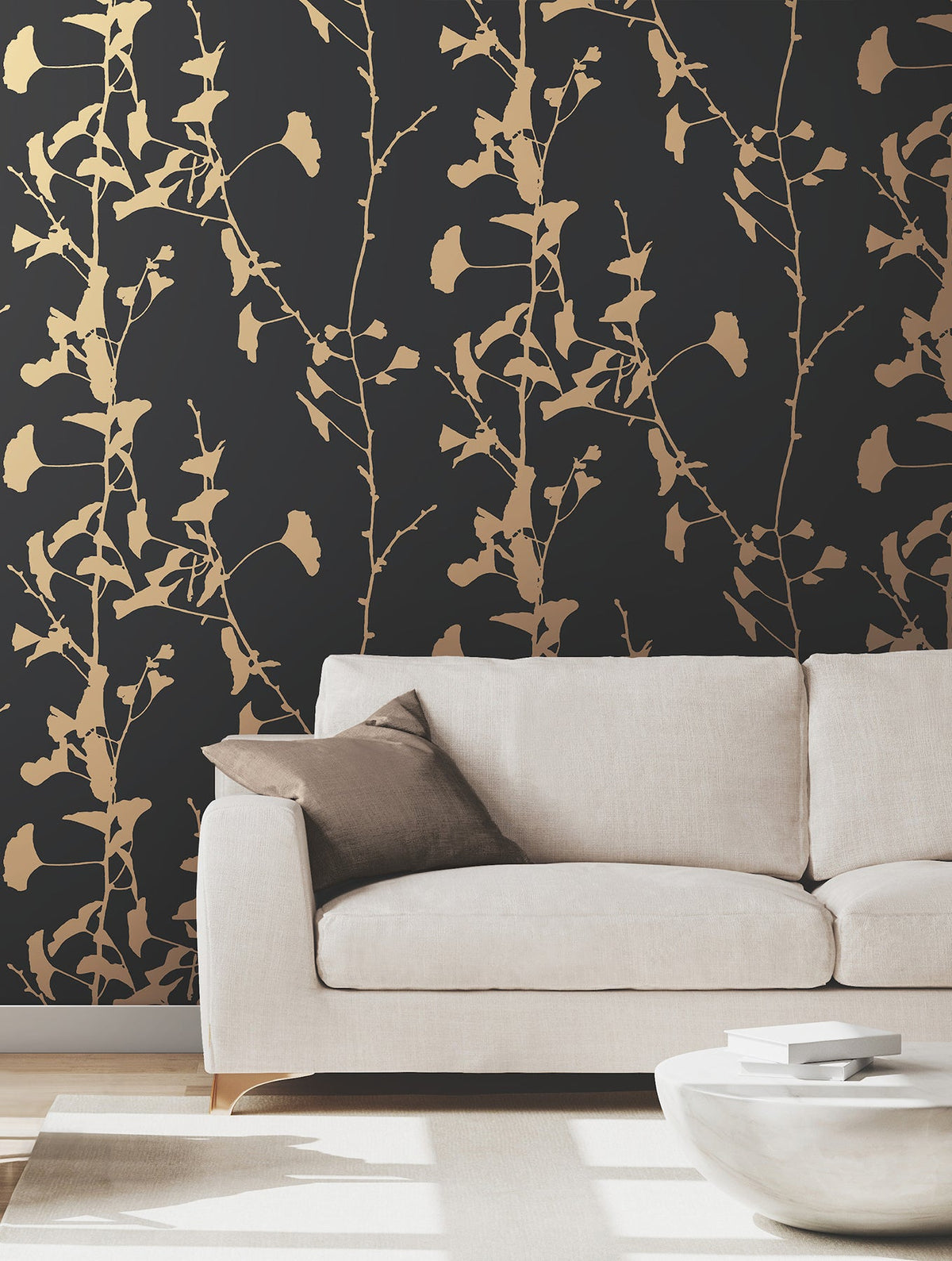 Ginkgo Silhouette