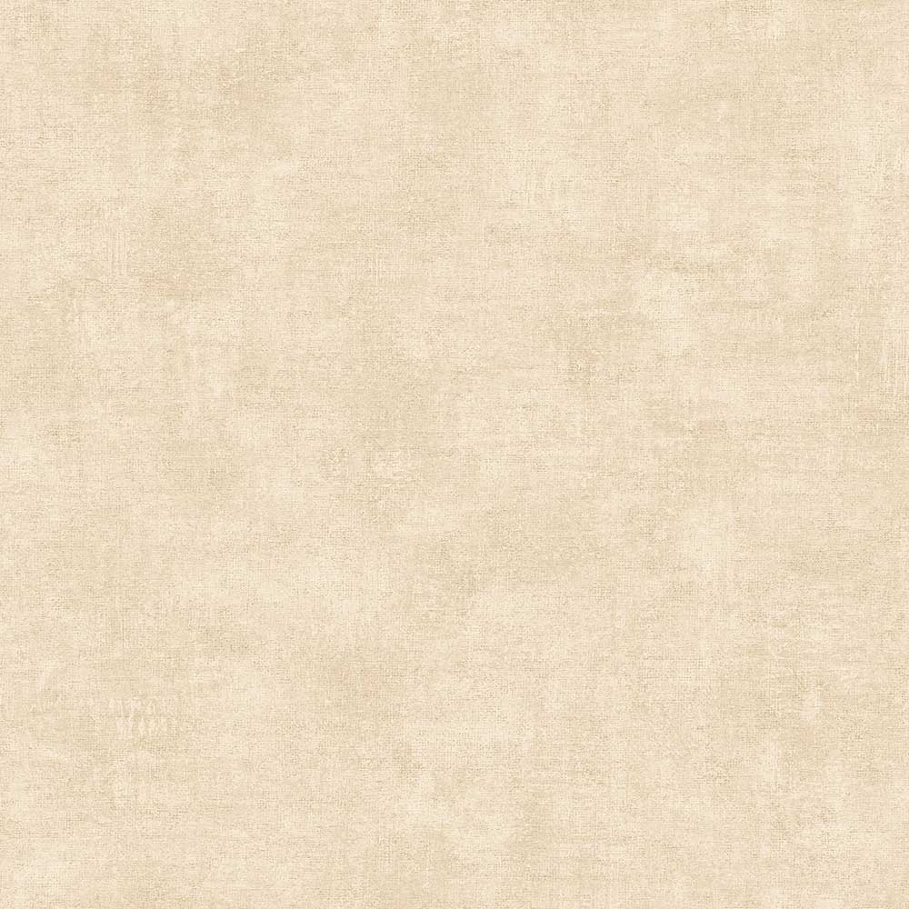 Washed Linen Texture Wallpaper - Light Beige pattern