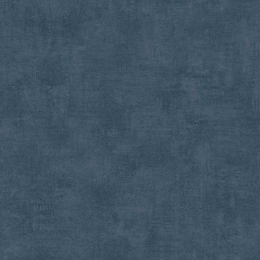 Washed Linen Texture Wallpaper - Navy pattern