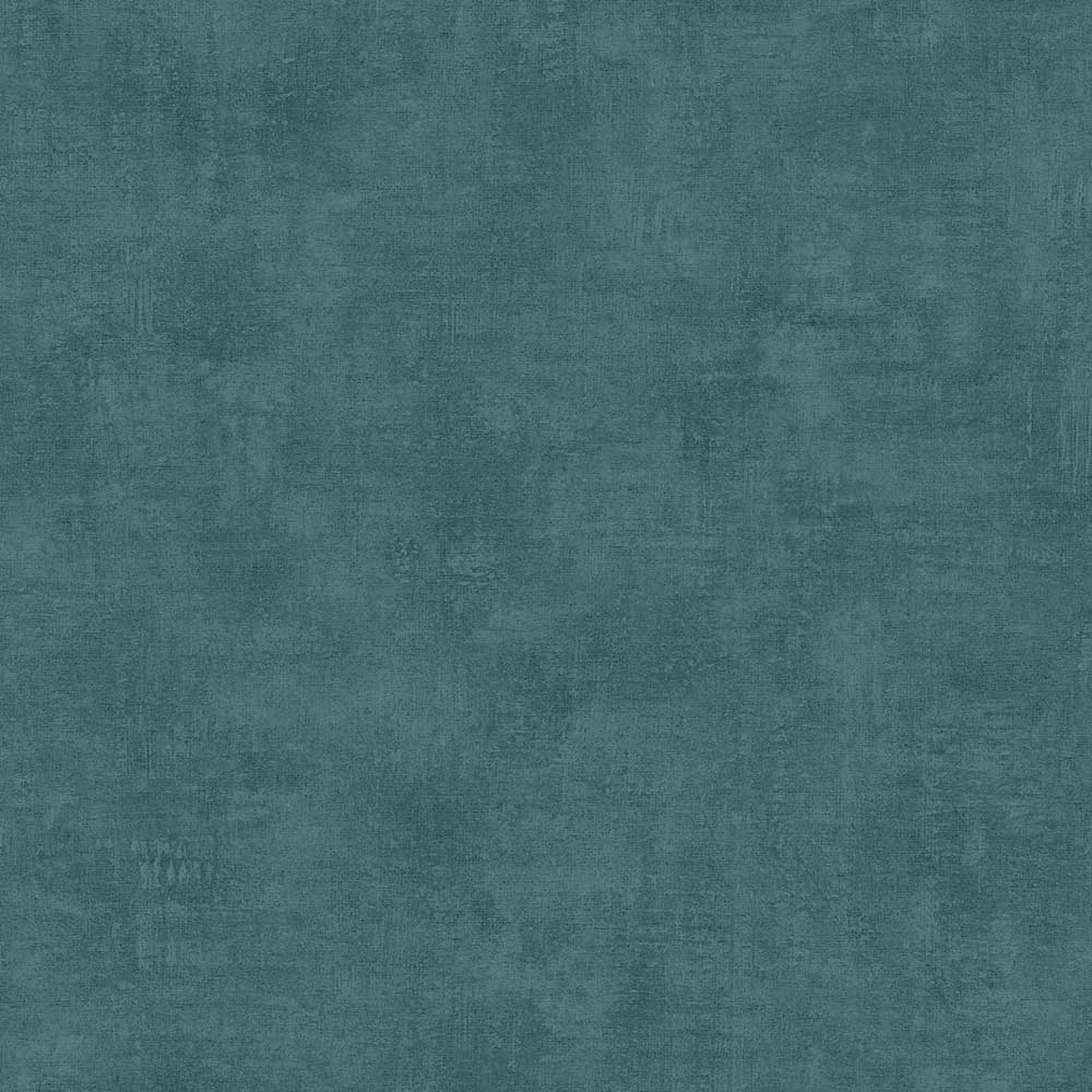 Washed Linen Texture Wallpaper - Duck Green pattern