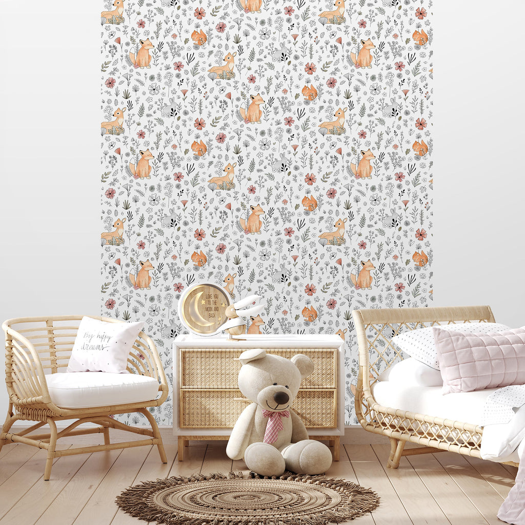 Calm Forest Wallpaper - Standard room view