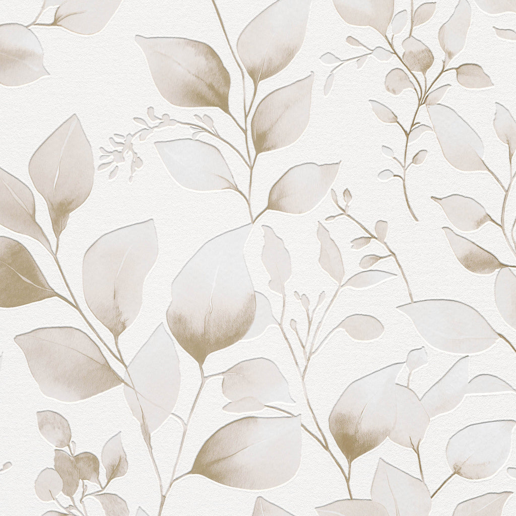 Ethereal Vinen Wallpaper - Brown pattern