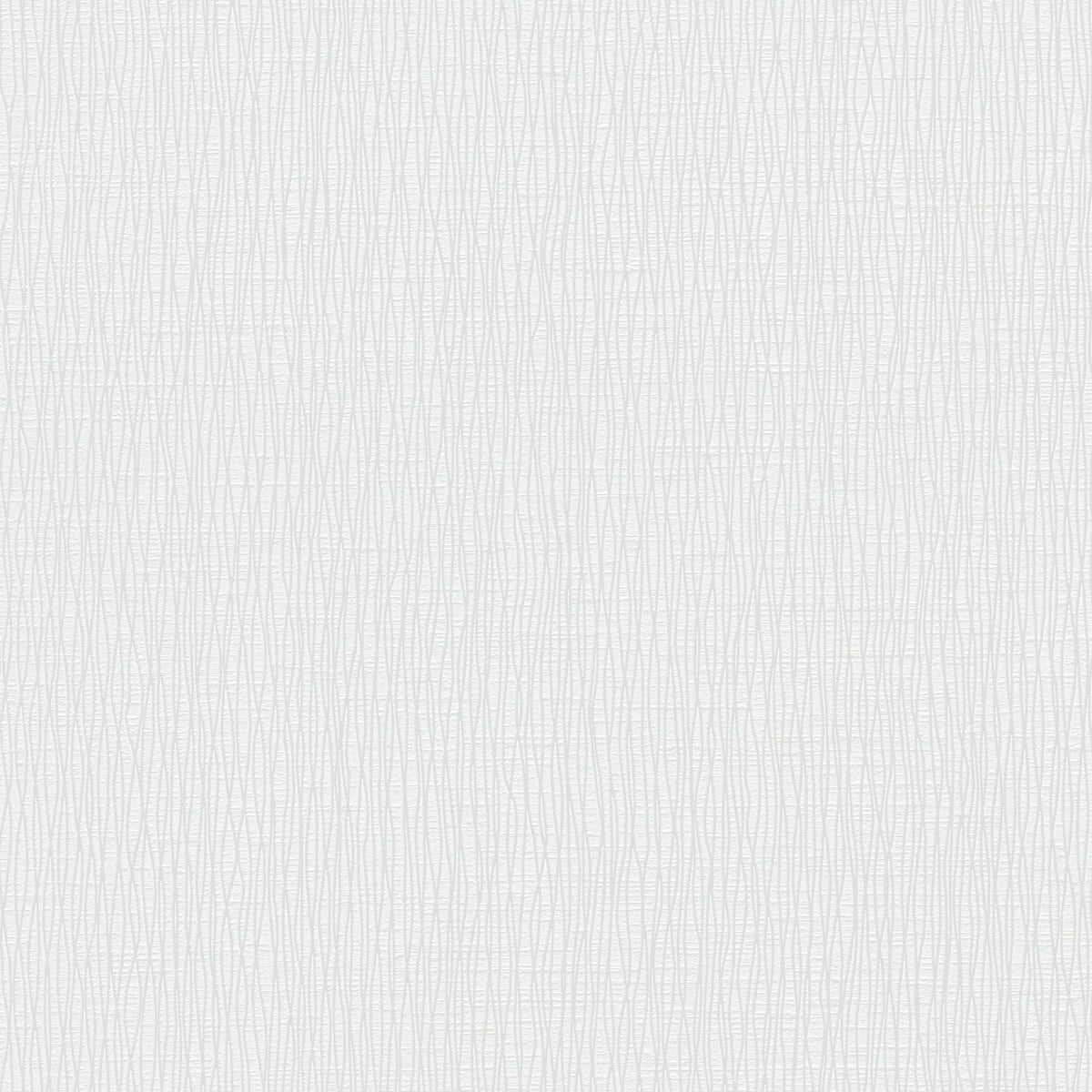 Sculpted Vertical Reed Wallpaper - White pattern
