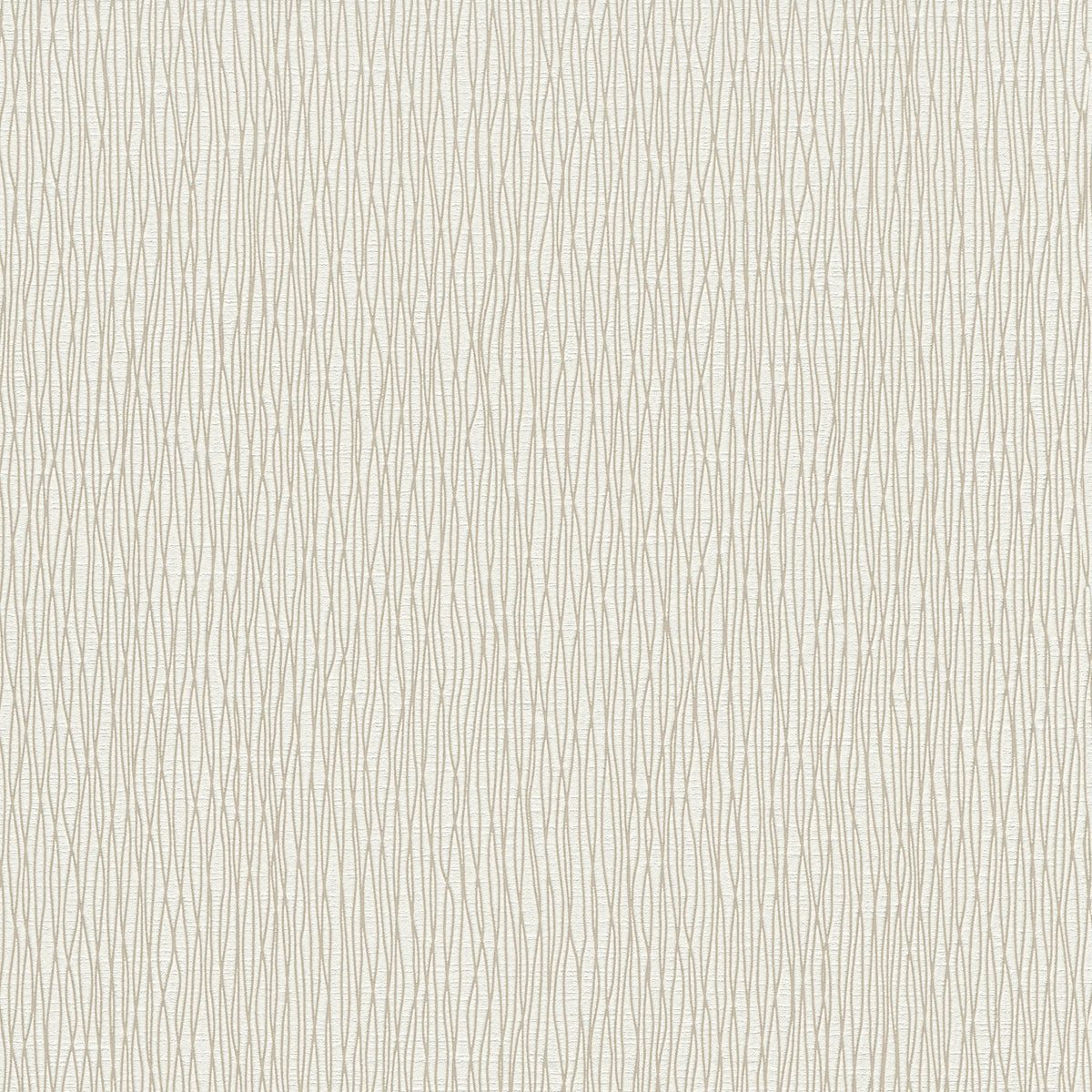 Sculpted Vertical Reed Wallpaper - Beige pattern