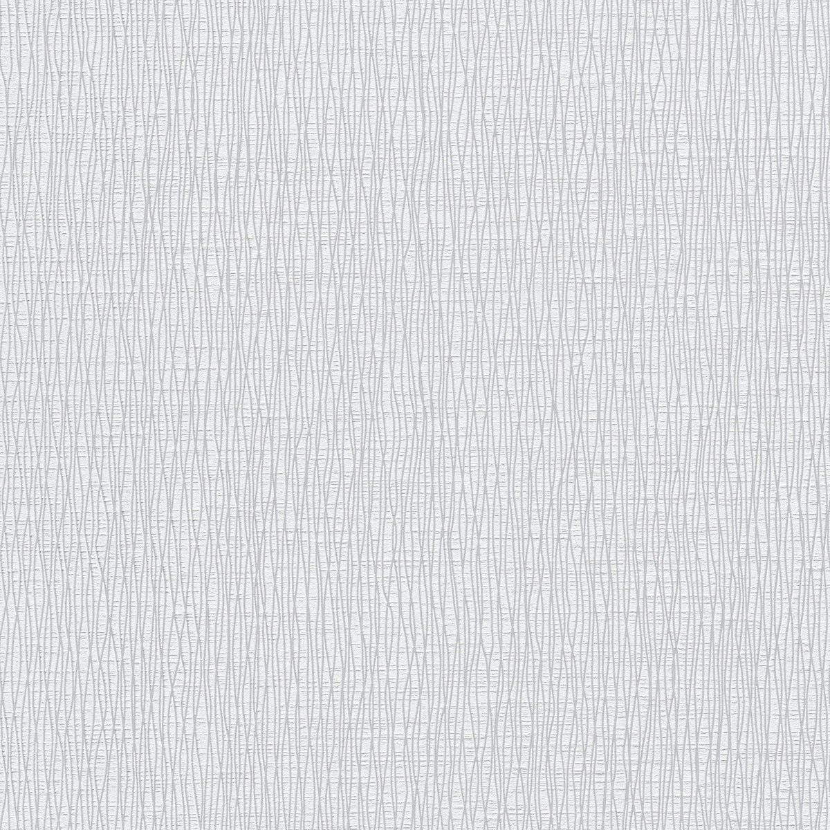 Sculpted Vertical Reed Wallpaper - Light Grey pattern