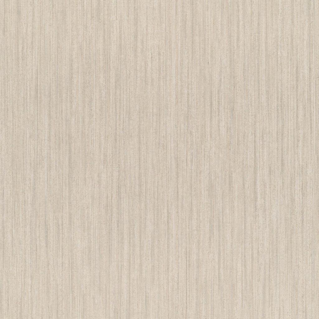 Fine Vertical Linen Texture Wallpaper - Beige pattern