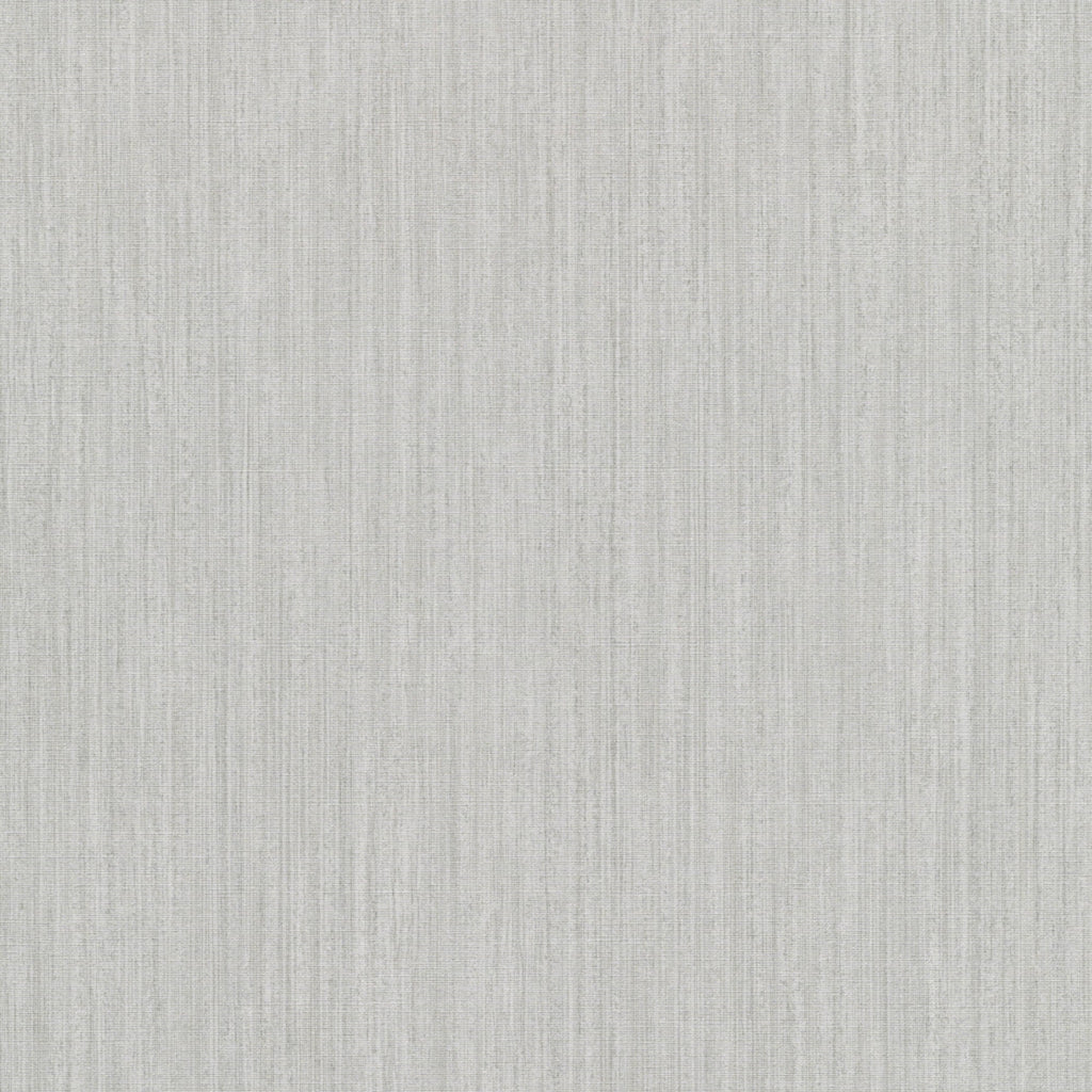 Fine Vertical Linen Texture Wallpaper - Grey pattern